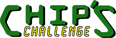 Chip's Challenge logo for Atari Lynx